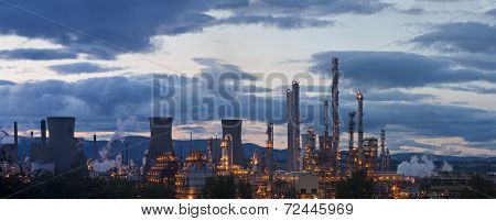 Grangemouth Oil Refinery Complex
