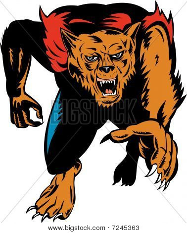 Loup-garou attaque à vous
