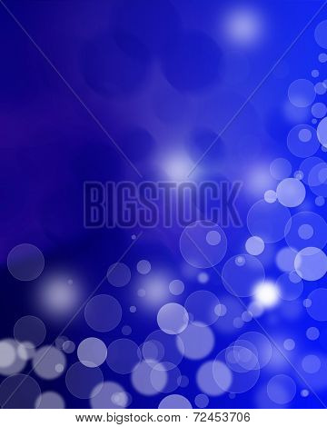 Blue Elegant Abstract Background