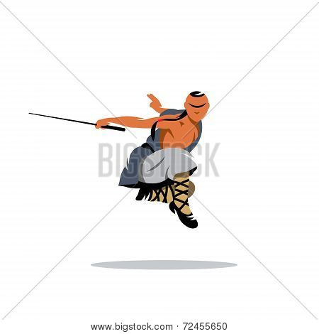 Shaolin Monk Veector Sign
