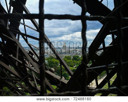 Paris View From The Eiffel Tower