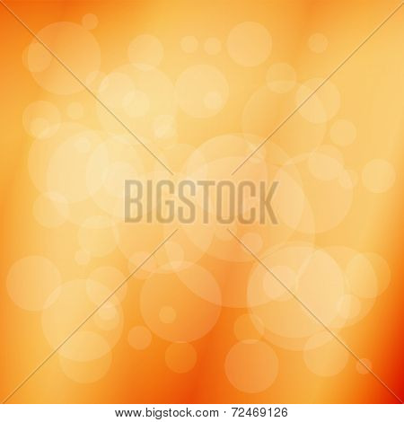 Soft orange abstract background. Vector illustration