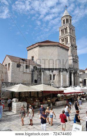 Diocletianus Palace In Split, Croatia