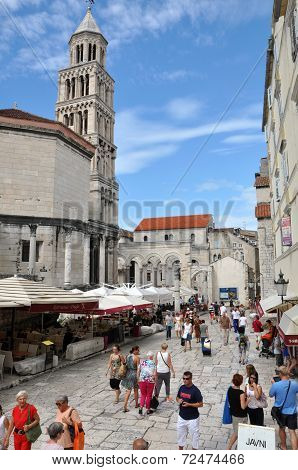 Diocletianus Palace In Split, Croatia