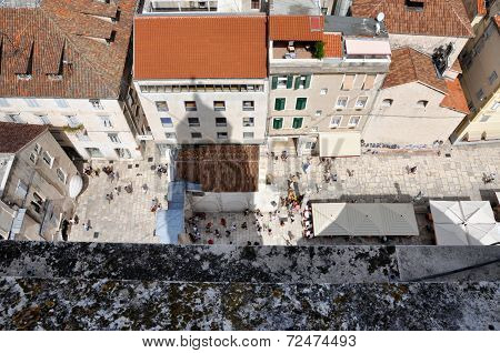 The Old Town (stari Grad) In Split, Croatia