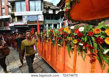 Hindu Celebration In Nepal