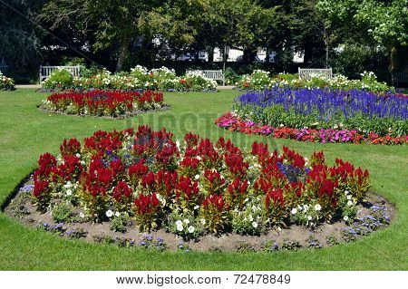 Jephson Gardens in Leamington Spa, Warwickshire