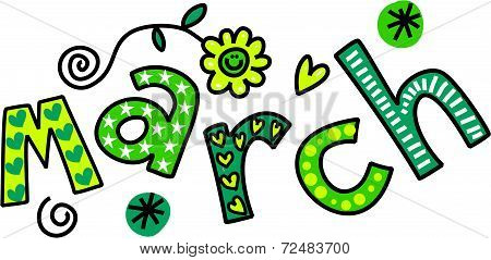 March Clip Art