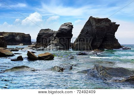 Beach Of The Cathedrals.