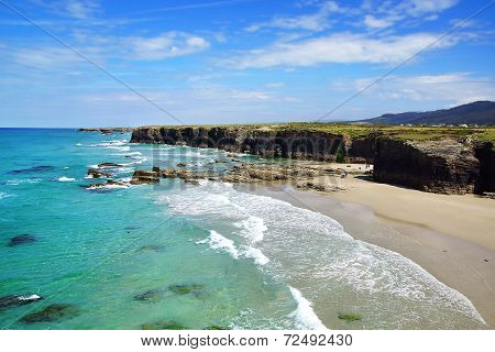 Beach Of The Cathedrals.