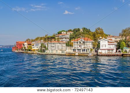 Kanlica Istanbul - view from the Bosphorus