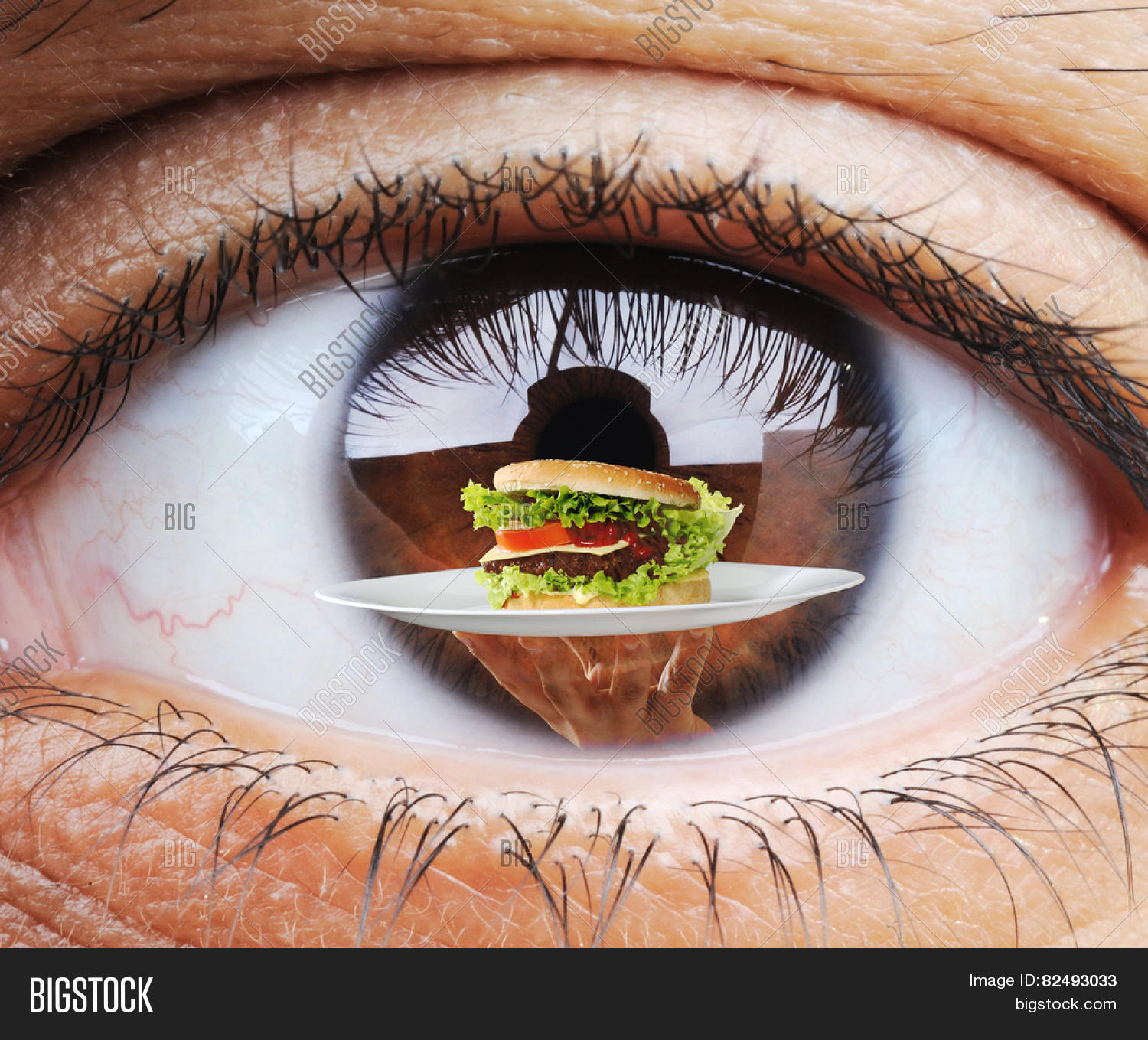Closeup Hungry Human Image & Photo (Free Trial) Bigstock