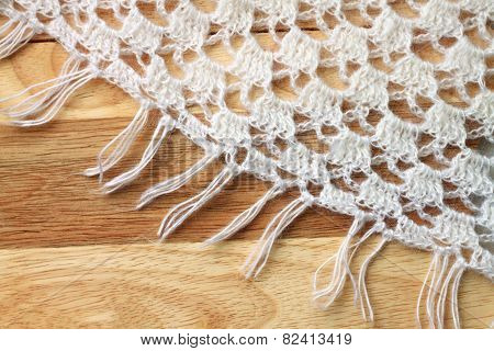 crocheted garment
