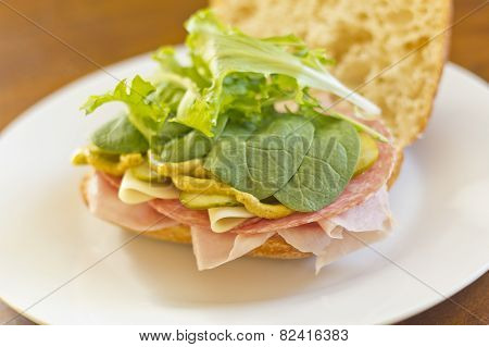 Ciabatta Roll Sandwich