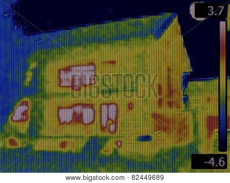 Thermal Image of the House