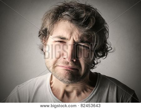 Sad expression