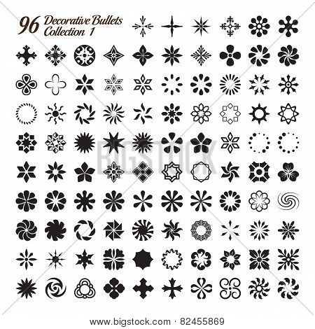 Collection Of 96 Decorative Bullets