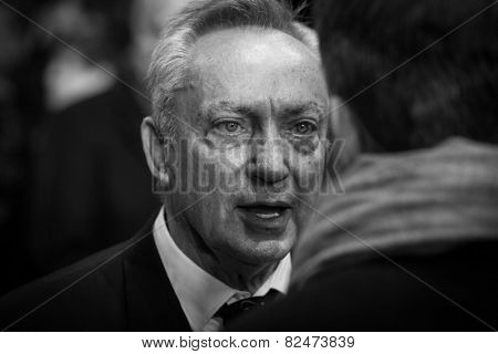 BERLIN, GERMANY - FEBRUARY 05: Kier Udo. Nobody Wants the Night, Opening Night premiere  65th Berlinale International Film Festival at Berlinale Palace on February 5, 2015 in Berlin, Germany