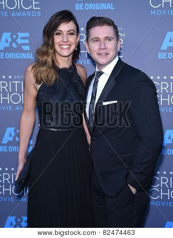 LOS ANGELES - JAN 16:  Allen Leech arrives to the Critics' Choice Awards 2015  on January 16, 2015 in Hollywood, CA                