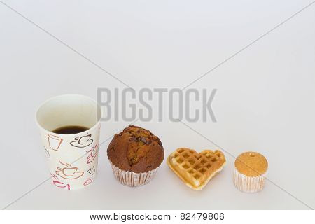 Cupcakes and Coffee.