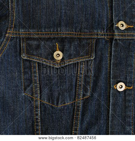 Jeans Textile Pocket