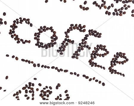 scrivere di cofe fatto seme di caffè
