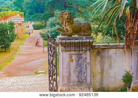 Villa Pamphili In Rome, Italy.