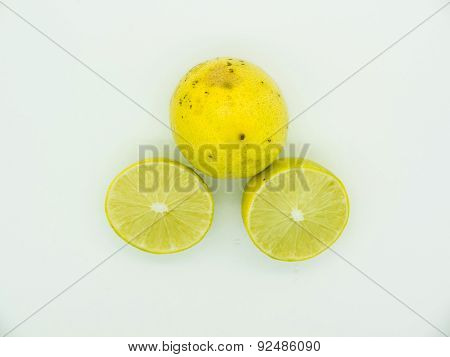 Thai Limes Or Thai Lemons Isolated