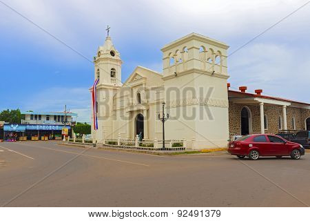 Penonome, Panama, The Church In Aguadulce, La Iglesia.