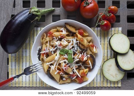 Typical Italian Food: Sicilian Pasta, Called 