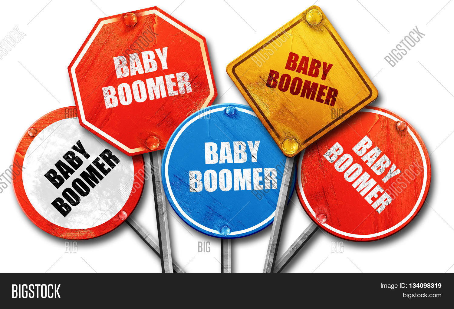 Baby Boomer, 3D Image & Photo (Free Trial) | Bigstock