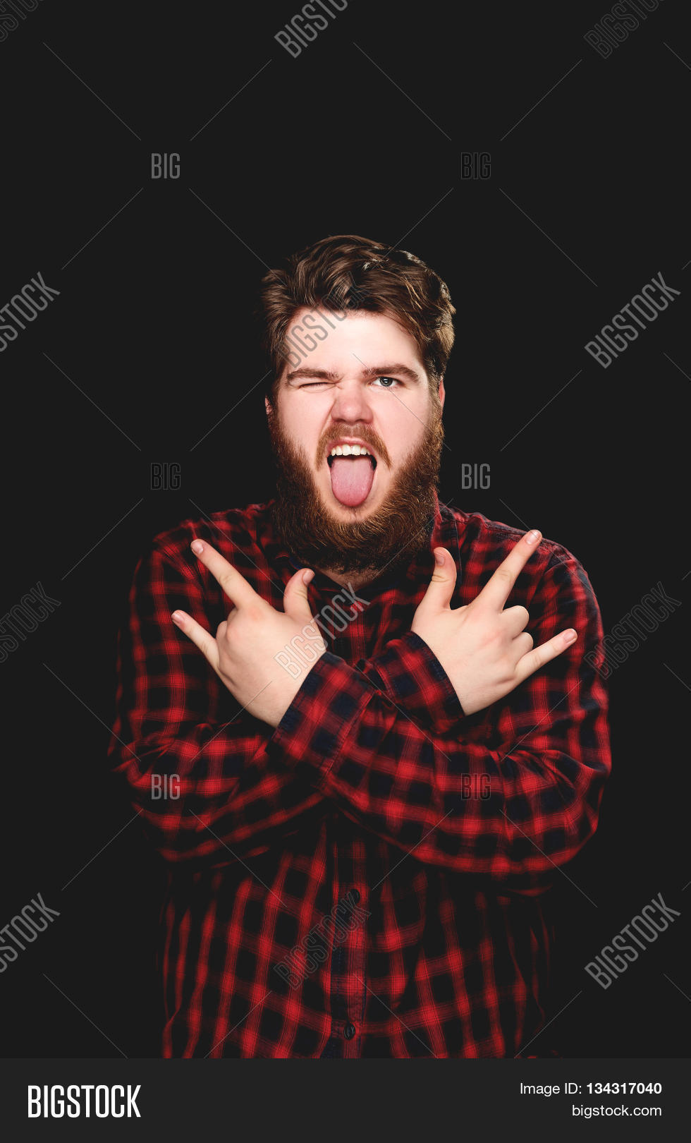 happy guy winks image photo free trial bigstock