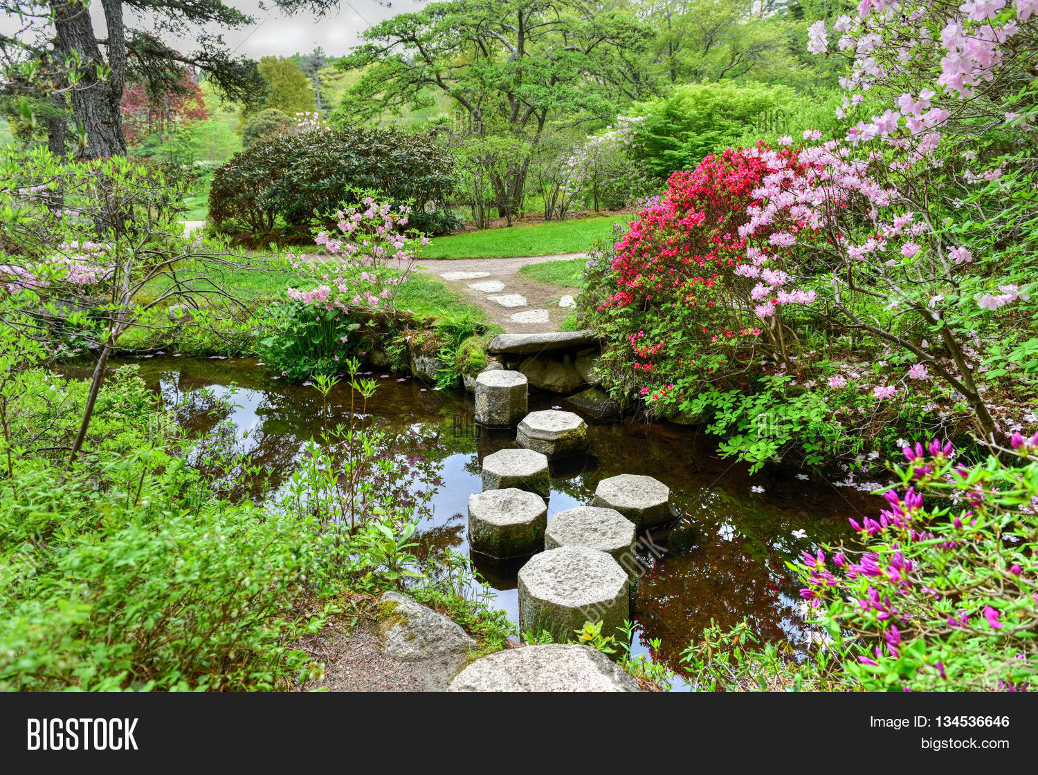 Asticou Azalea Gardens Image & Photo (Free Trial) Bigstock