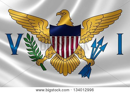 Flag Of The United States Virgin Islands
