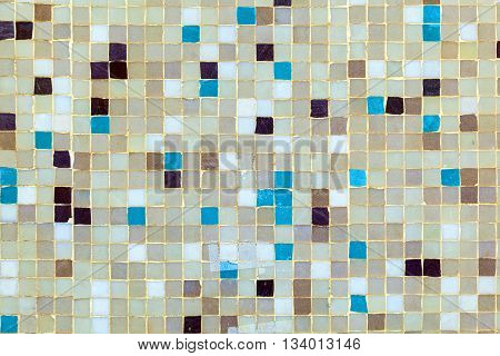 Mosaique Pattern In Style Of The Sixtees