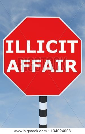 Illicit Affair Concept