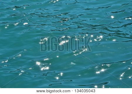 Sea Water Deep Ocean Blue Waves Summer Background 1