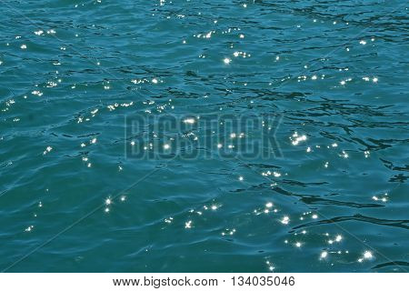 Sea Water Deep Ocean Blue Waves Summer Background 2