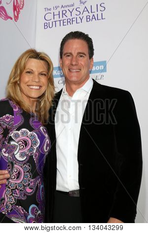 LOS ANGELES - JUN 11:  Vanna White, John Donaldson at the 15th Annual Chrysalis Butterfly Ball at the Private Residence on June 11, 2016 in Brentwood, CA