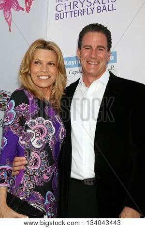 LOS ANGELES - JUN 11:  Vanna White, John Donaldson at the 15th Annual Chrysalis Butterfly Ball at the Private Residence on June 11, 2016 in Brentwood, CA