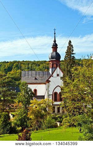 EBERBACH, GERMANY - JUNE 3, 2012: old chapel of cloister Eberbach