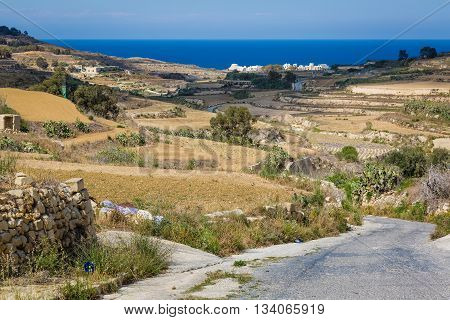 Stony Land In Malta