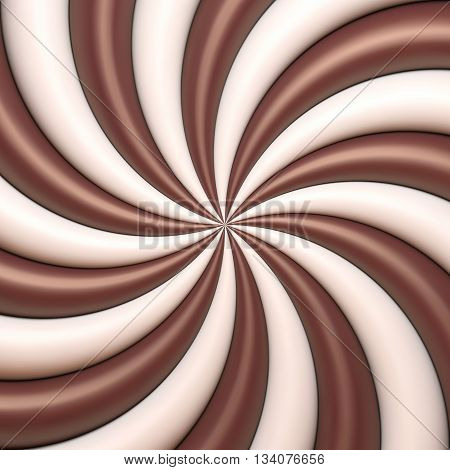 Abstract chocolate and cream background. Vector illustration Eps 10