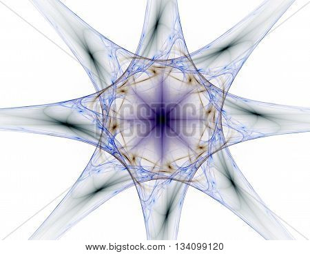 Lacy colorful clockwork pattern. Digital fractal art design. Abstract design of sacred symbols signs geometry. Designs of astrology alchemy magic. Geometric Spiral. Abstract Colorful Fractal Texture.