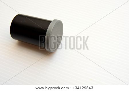 35 mm film canister - a plastic box to keep Film