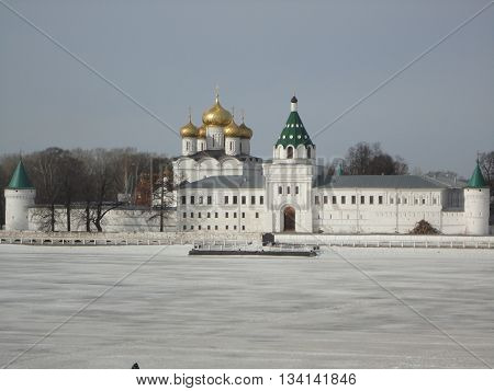 Ipatiev monastery, Kostroma oblast, Russia. The residence of the first Russian tsars of the Romanovs.