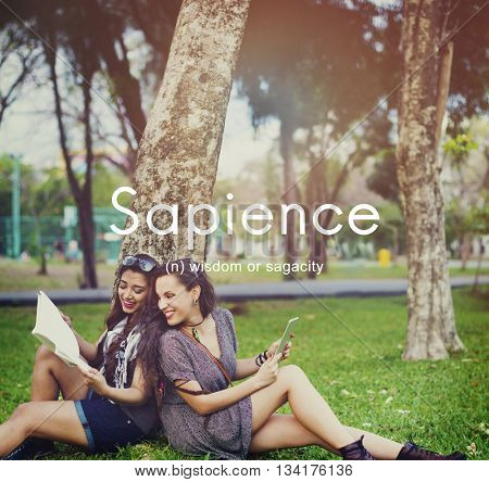 Sapience Highly Educated People Graphic Concept