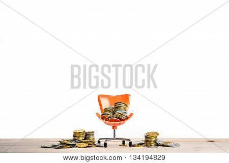 President of the chair and a lot of money