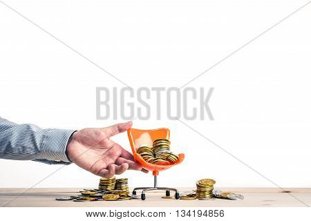 President of the chair and a lot of money