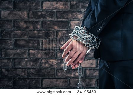 Iron Chain, Man Wearing A Suit